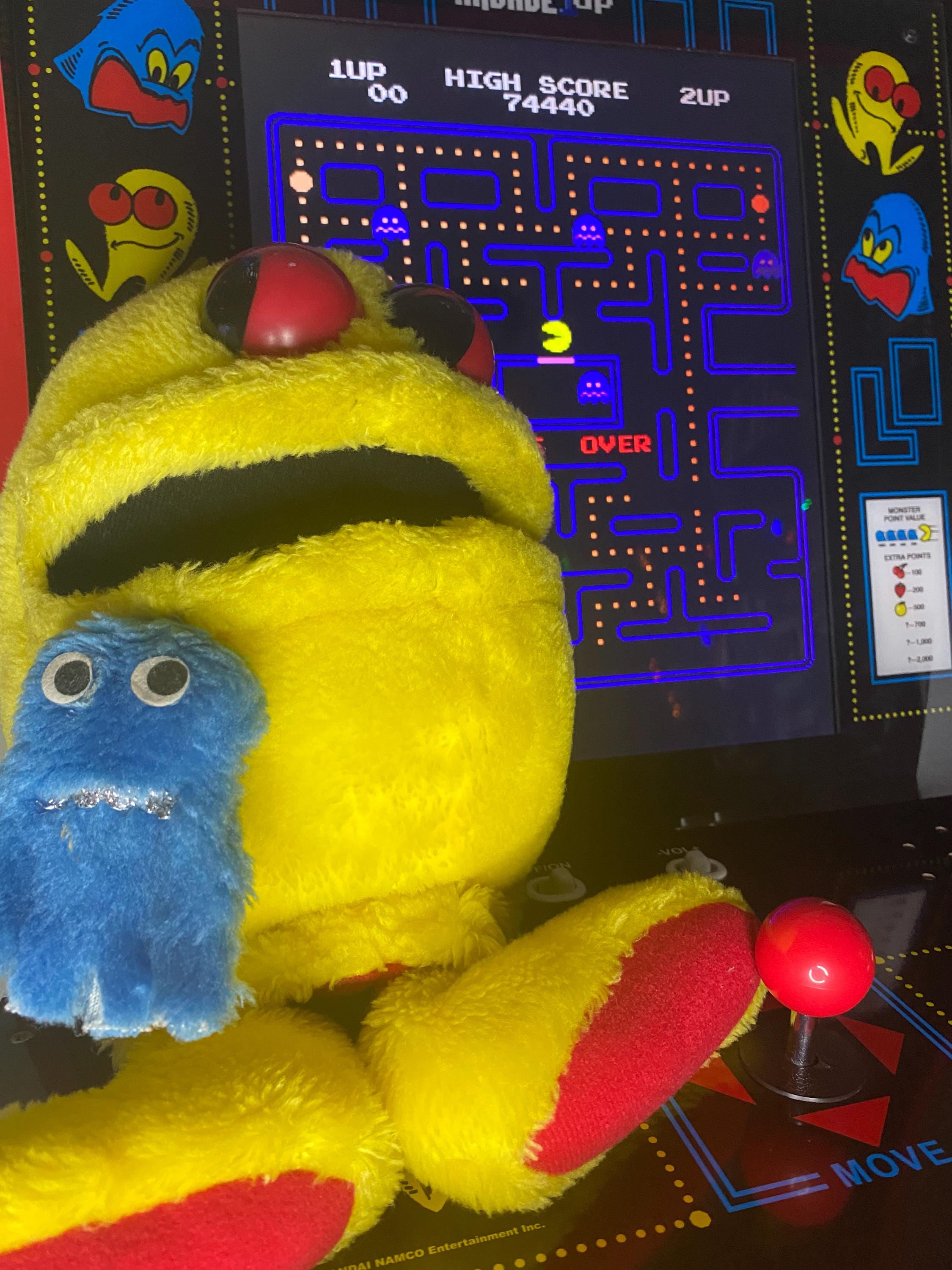 Pac-man Puppet Vintage 1982 Commonwealth Toy Novelty Co. - Etsy