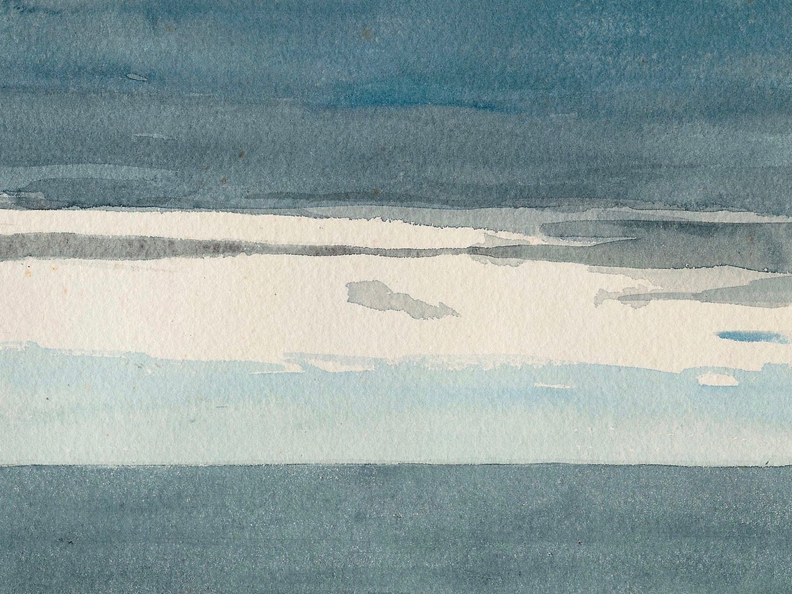 Printable Art Vintage Ocean Landscape Painting Antique - Etsy