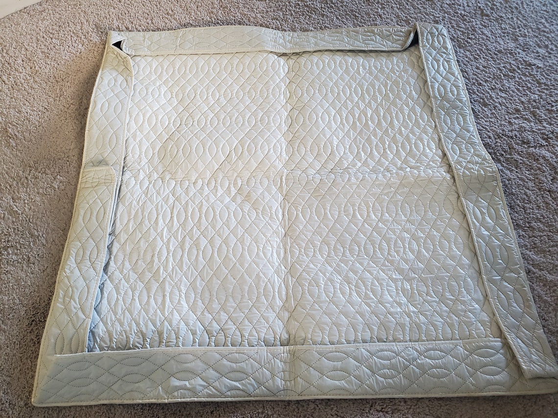 Vintage bridge/card table fitted vinyl cover Etsy