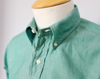Chemise verte Oxford Button Down