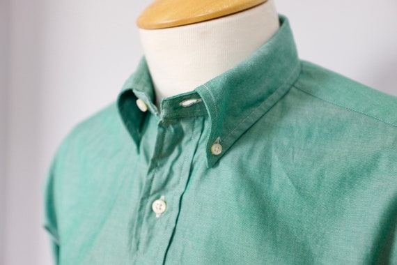 Green Oxford Button Down Shirt - image 1