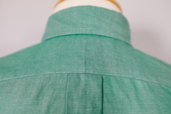 Green Oxford Button Down Shirt - image 3