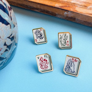 Elemental Mahjong Mini Pin Set