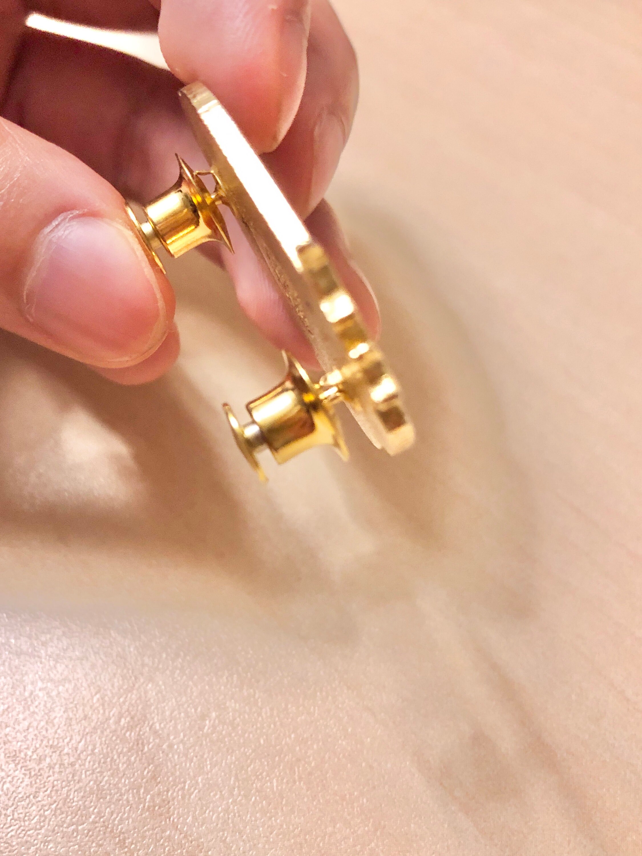 Gold Locking Pin Backs (Set of 4)