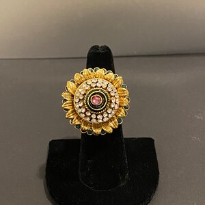 Floral Statement Ring