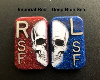 Split Skull X-ray Markers: Choose from 50 color options!
