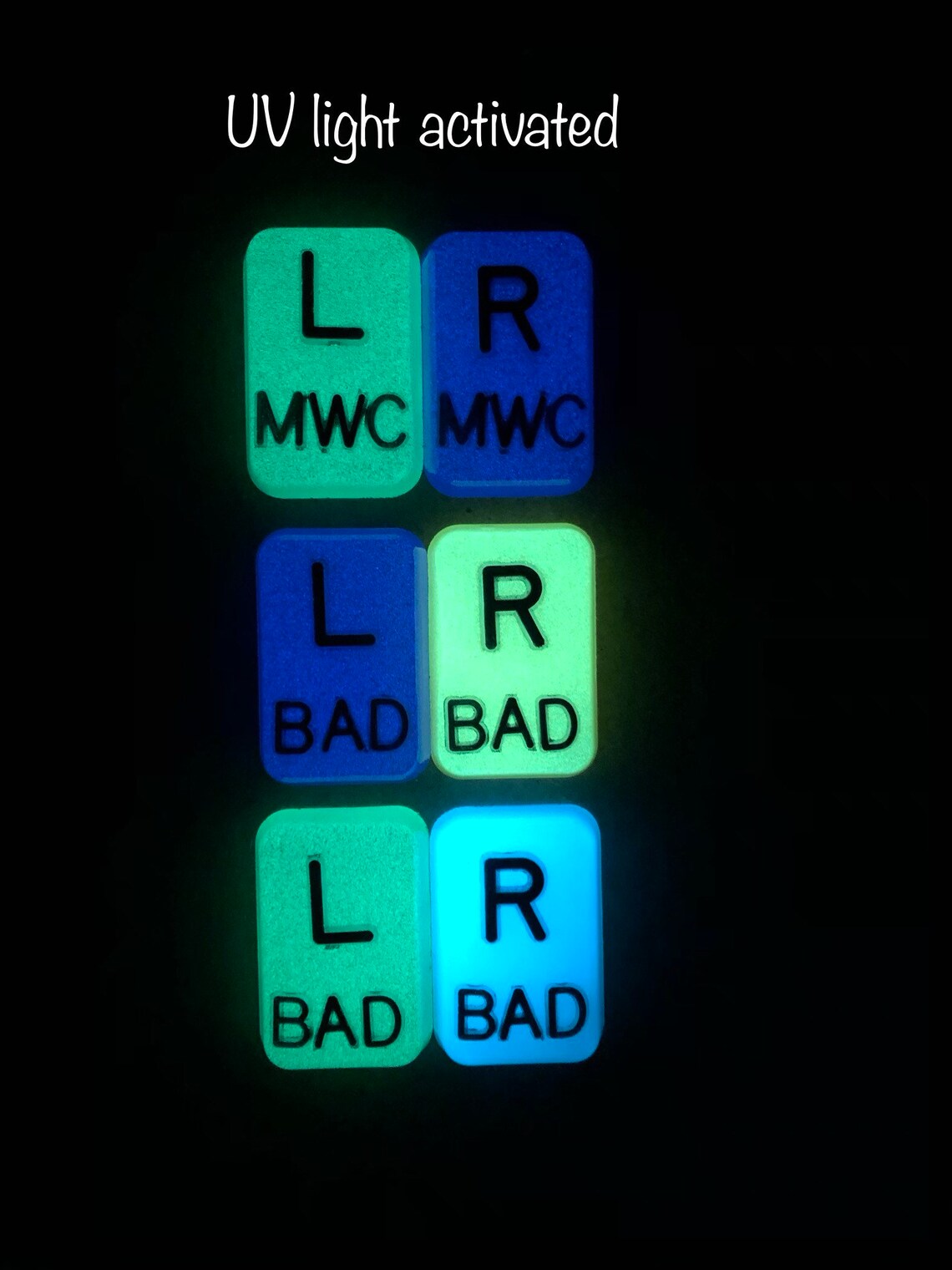 Glow in the Dark XRAY MARKERS Choose from 10 colors Etsy