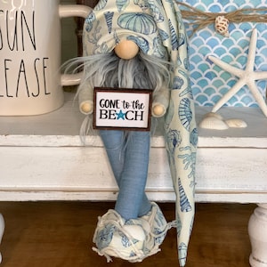 Beach Gnome, Summer Gnome,Tomte