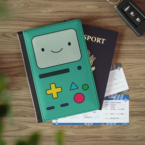 BMO Adventure Passport Cover - Beemo Time Pass Port Wallet