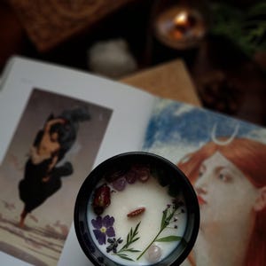 Custom Deity Candles | Ritual Goddess Candles | Wood Wick | Soy Wax ...