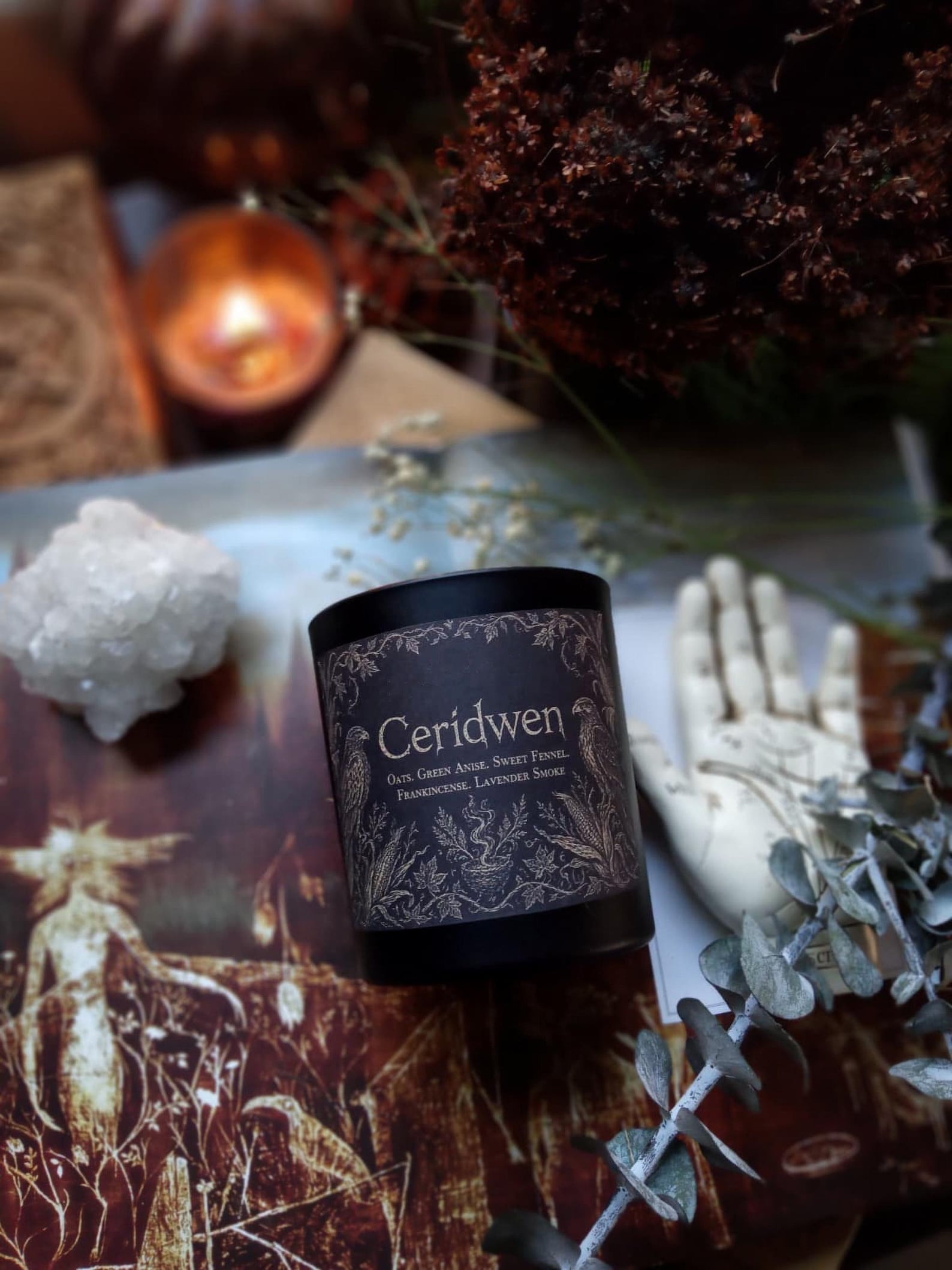 Custom Deity Candles | Ritual Goddess Candles | Wood Wick | Soy Wax ...