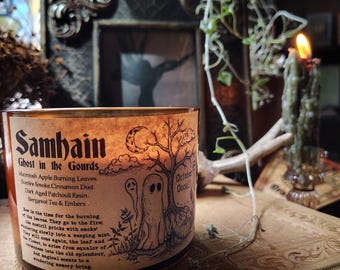 Samhain - Ghost in the Gourds HALLOWEEN SPECIAL EDITION Candle