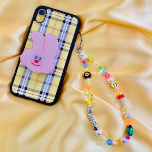 Mushroom Land w/ Lady bug Customizable Phone Charm / Phone Strap / Phone String (*Free gift with any purchase!)