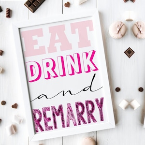 Divorce party sign, divorce party decoration, divorcee party, divorce sign, divorced