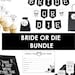 see more listings in the Bride or Die  section
