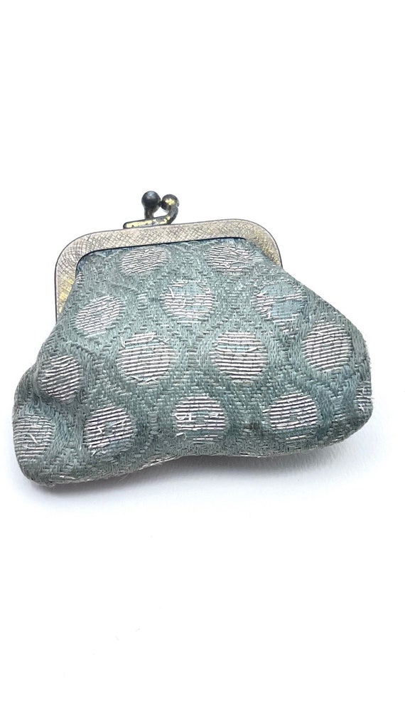 Handmade vintage coin purse, antique, one of a ki… - image 1
