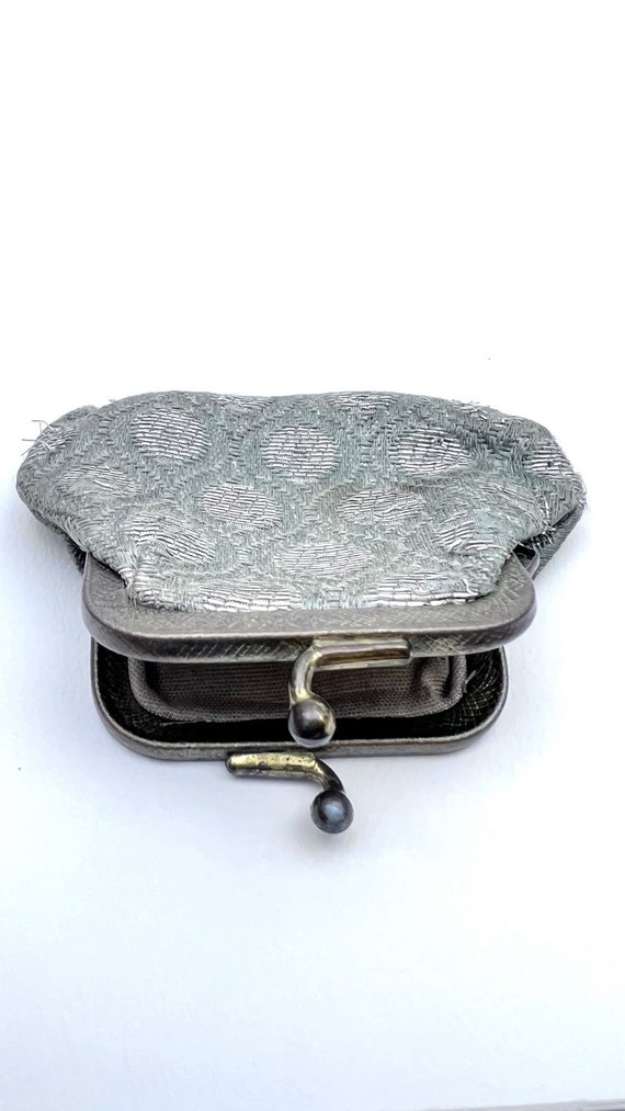 Handmade vintage coin purse, antique, one of a ki… - image 9