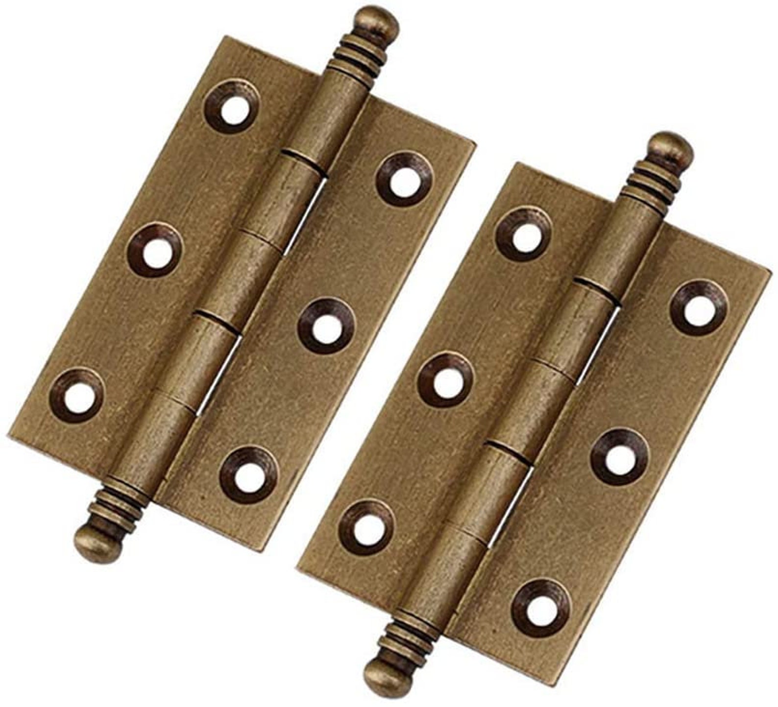 Decorative Vintage Brass Kitchen Hinges Bronze Etsy