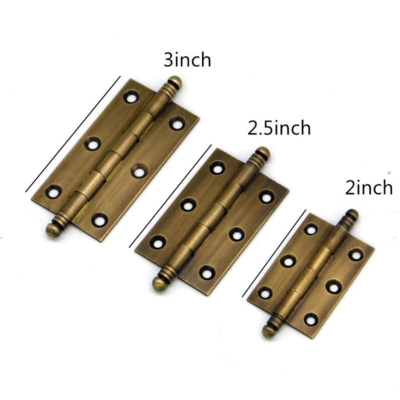 Decorative Vintage Brass Kitchen Hinges Bronze Etsy