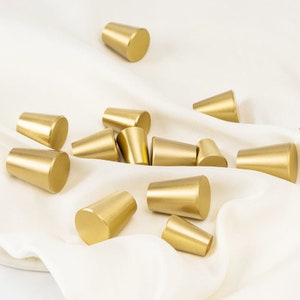Solid Brass Kitchen Cabinet Drawer Knobs Handles Gold Furniture Cupboard Wardrobe Pull Handles Hardware