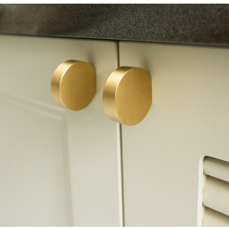 Brass Dresser Knobs Drawer Pulls Handles Door Knob Etsy