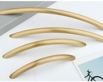 Moderne Gebürstete Messing Kommode Kommode Knäufe und Griffe Gold Möbel Küche Schrank Garderobe Türgriffe Griffe Hardware