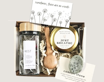 Bereavement Care Package for Lost Loved One Loss of Father Husband Sympathy Gift Box Grief Cards Condolences Lonely Support Tough Times