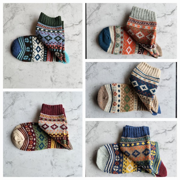 Cozy Nordic Socks | Add-On | Build A Box Add On