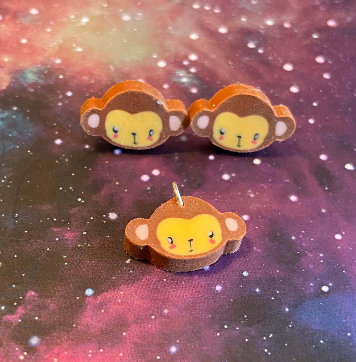 Ensemble de bijoux monkey eraser Etsy