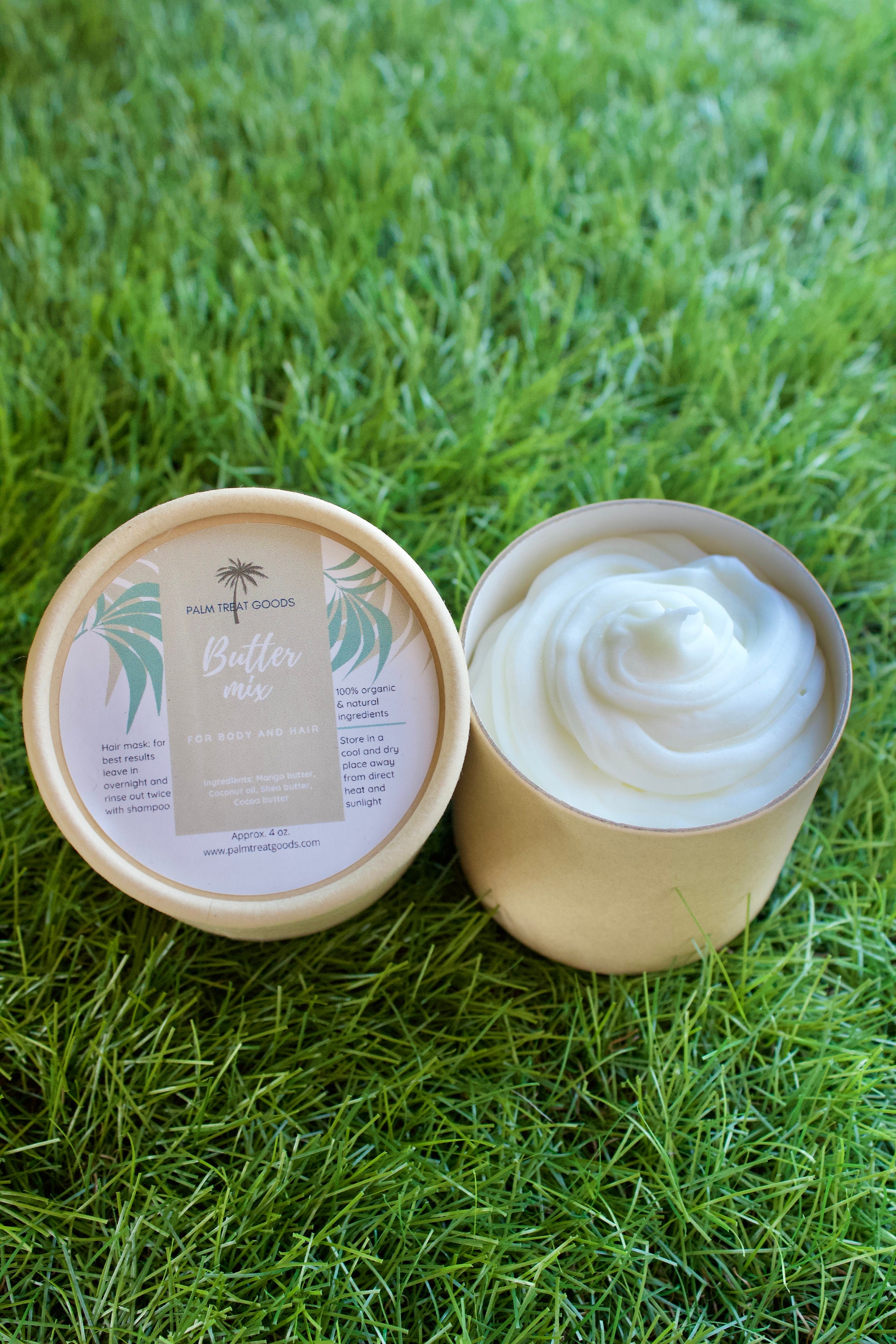 Glow body butter cream whipped body butter coconut body Etsy