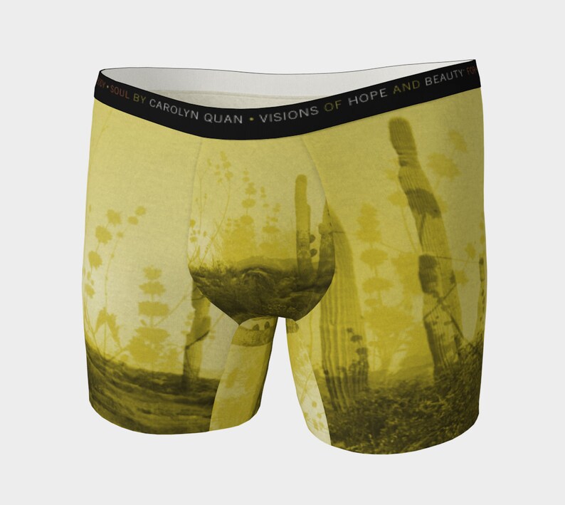 Cacti Yellow by Award-Winning Visionary Artist Carolyn Quan