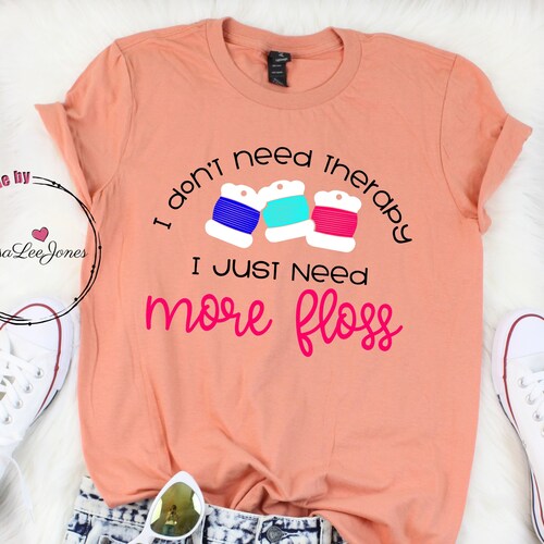 A Day Without Cross Stitch Tshirt / Funny Cross Stitch Shirt Etsy