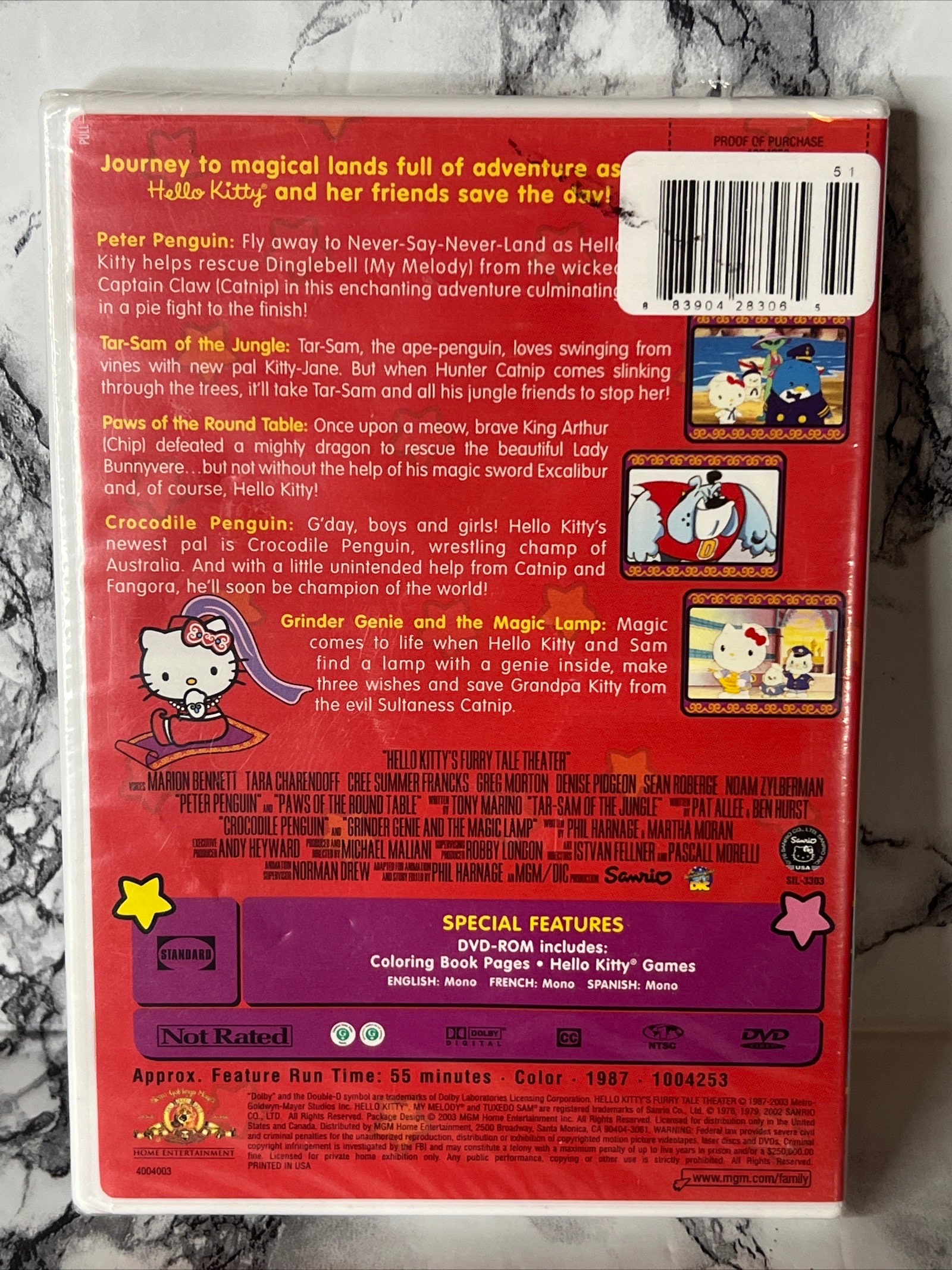 Hello Kitty Saves the Day (DVD, 2003) SEALED - Etsy