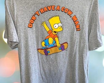 Bart Simpson Large T Shirt