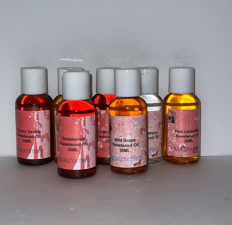 Flavored Oils, Lipgloss Gloss, Lip Balm, Massage Oils, Lip Scrub, Lip