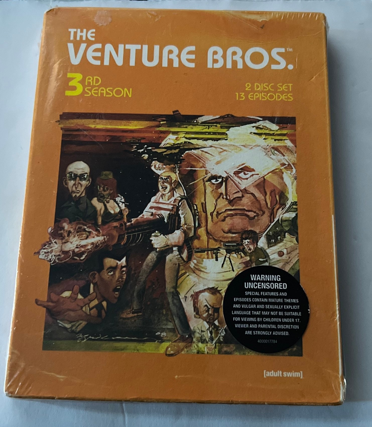 The Venture Bros. - Season 3 (DVD, 2009, 2-disc Set) Brand New