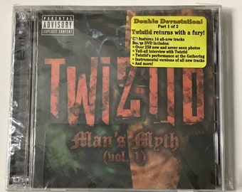 Twizted Mans Myth Vol 1 CD & DVD Psycopathic Records PSY4051 ICP