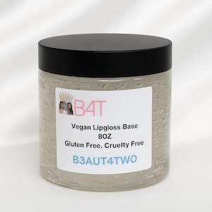 Base de brillo labial vegana de 8 oz