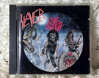 Slayer Live Undead CD Original NIMBUS PRESS! 1987 Restless 72217-2 Dave Lombardo