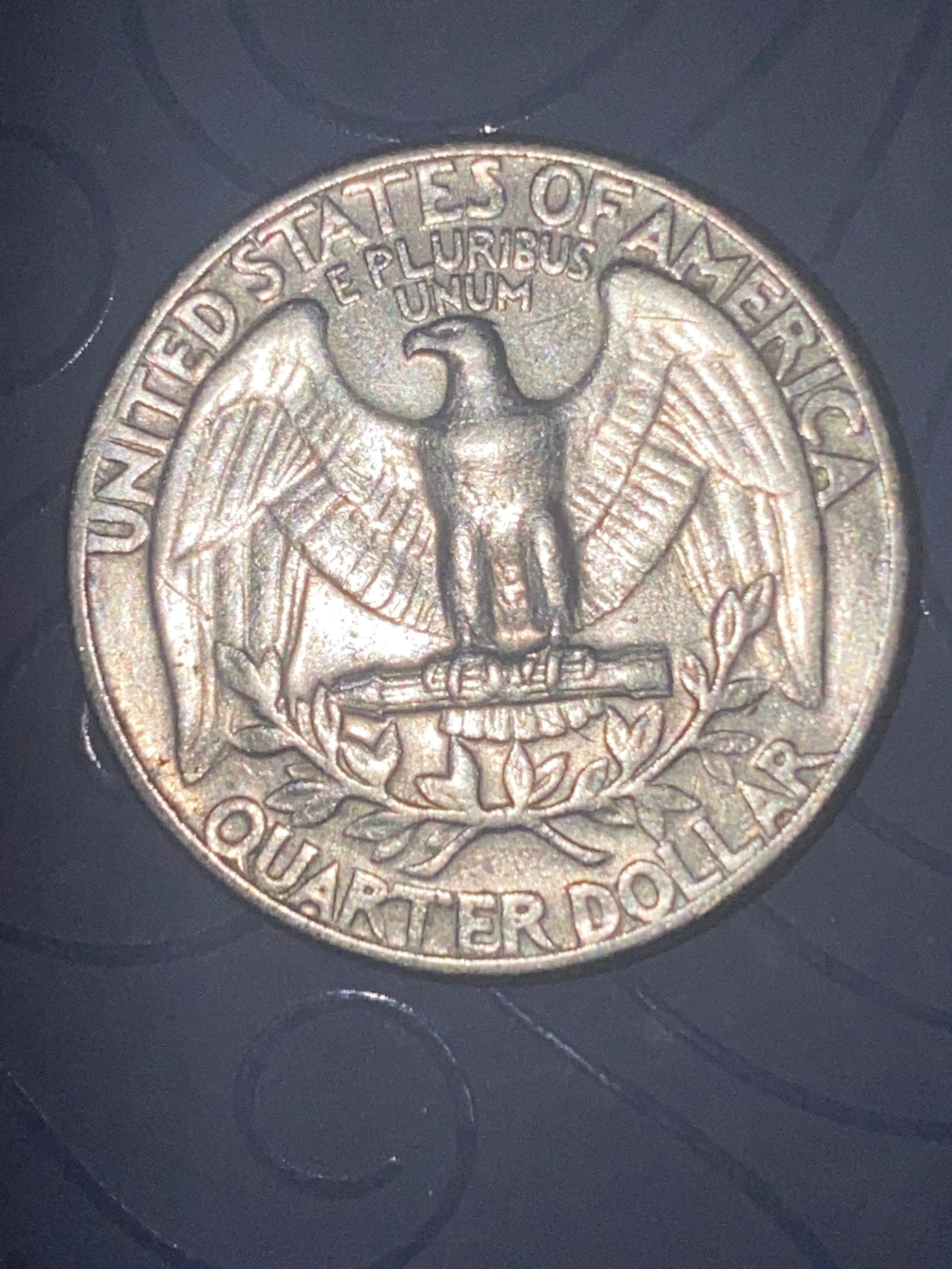 very rare error 1965 quarter no mint mark very rare error 1965 quarter no mint mark