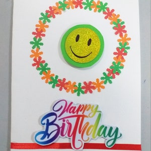 Cartões de aniversário feitos à mão, cartões de cumprimentos, esposa e marido, cartões de aniversário, cartões de quilling de papel