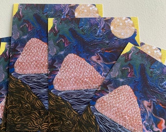 night gaze print