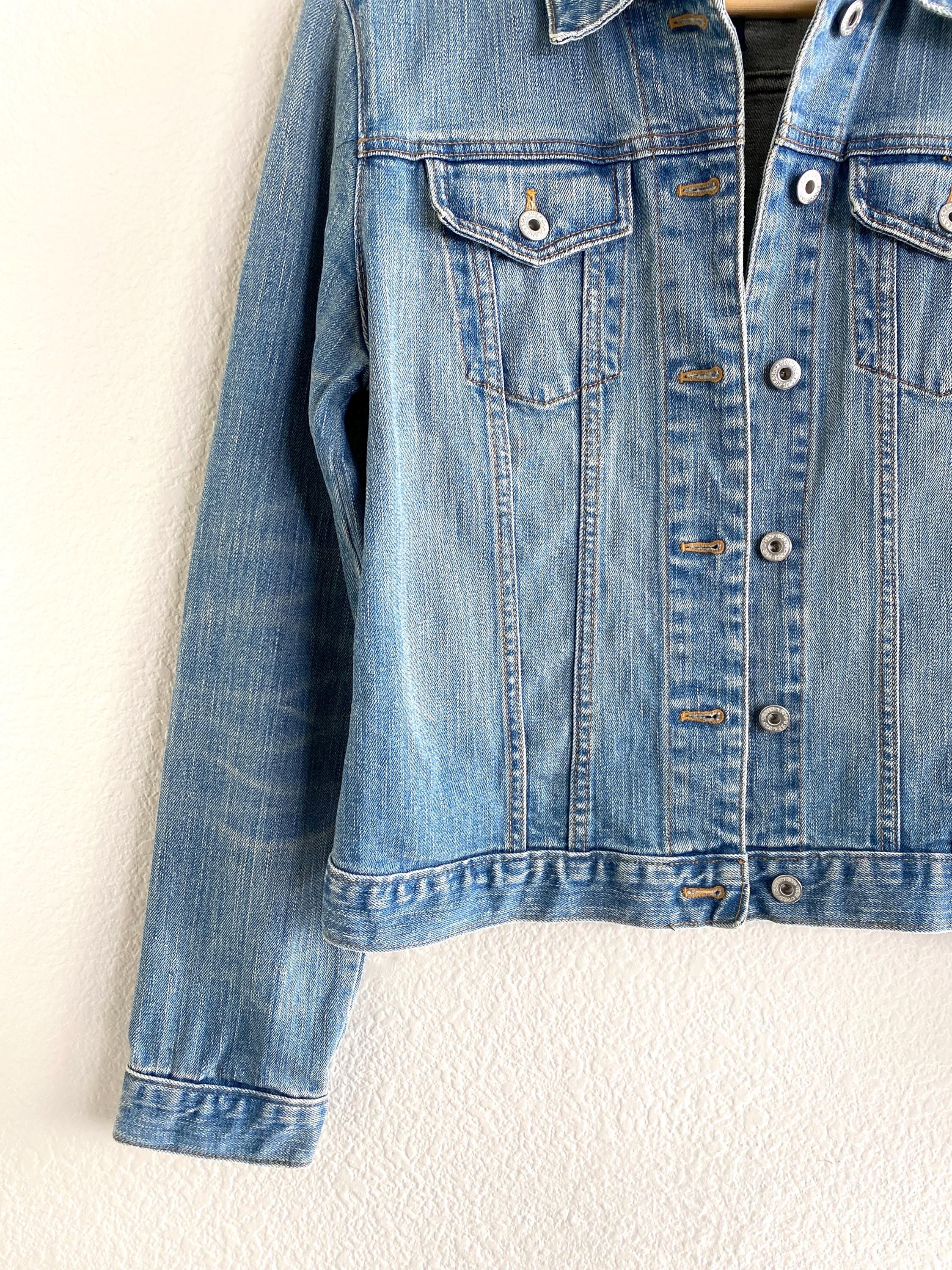 Vintage GAP 1969 Jean Jacket Blue Denim Heritage Trucker