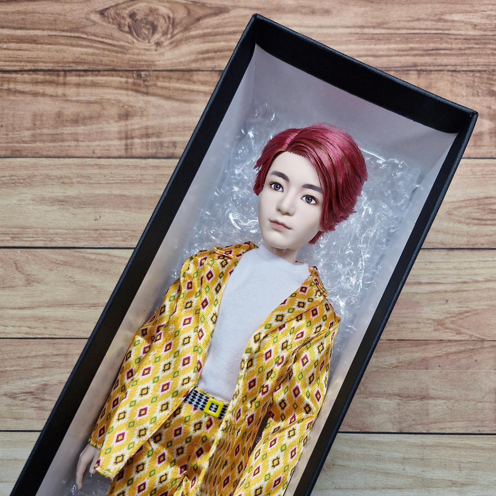 Mattel BTS Doll, JK Doll With Modified Makeup - Miminegage - Etsy