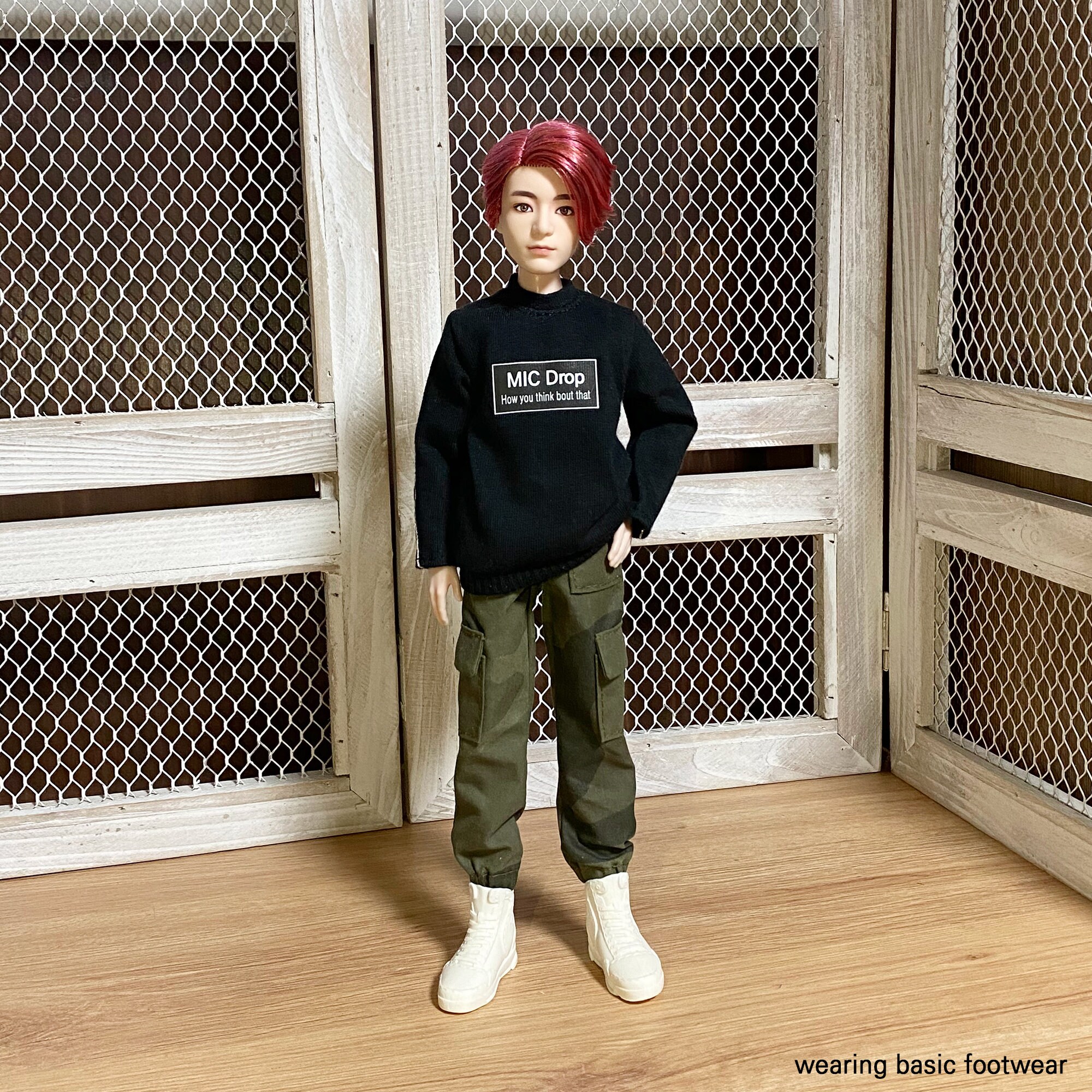 BTS ドール服　コーデュロイジャケットセット　ジミン BTS ドール服 コーデュロイジャケットセット ジミン