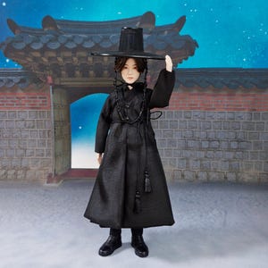Korean traditional hanbok, Jeoseung Saja(Grim Reaper) costume, doll clothes, mattel bts outfits, bts clothes - miminegage