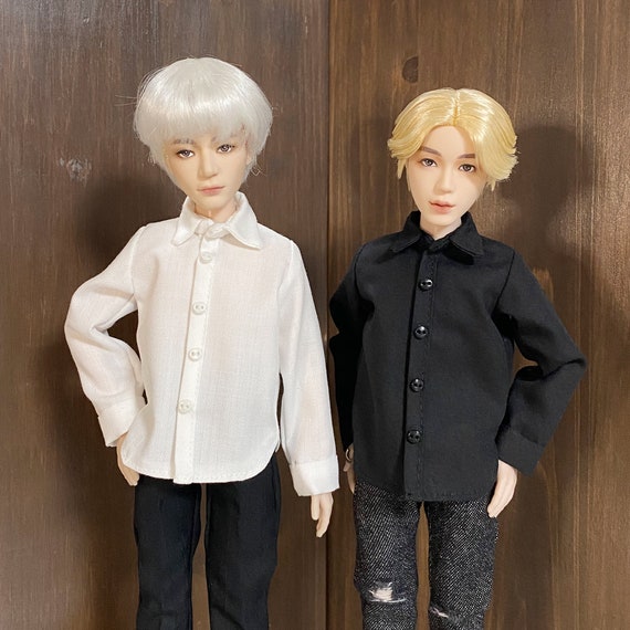 button up shirt, bts doll shirt, bts 