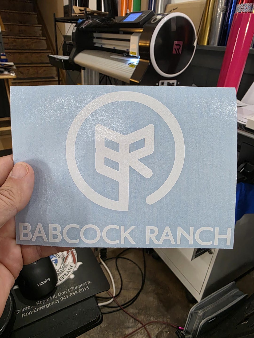 Custom Babcock Ranch Vinyl Decal - Etsy