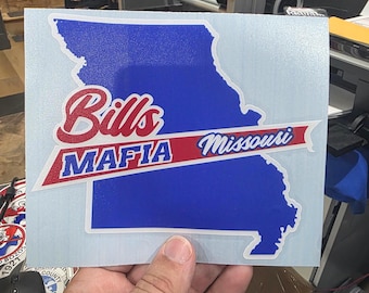 Bills Mafia Missouri Vinyl Decal - Heavy Duty, Weatherproof