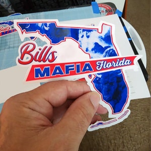 Florida Bills Mafia Full Color High Gloss Vinyl Decal